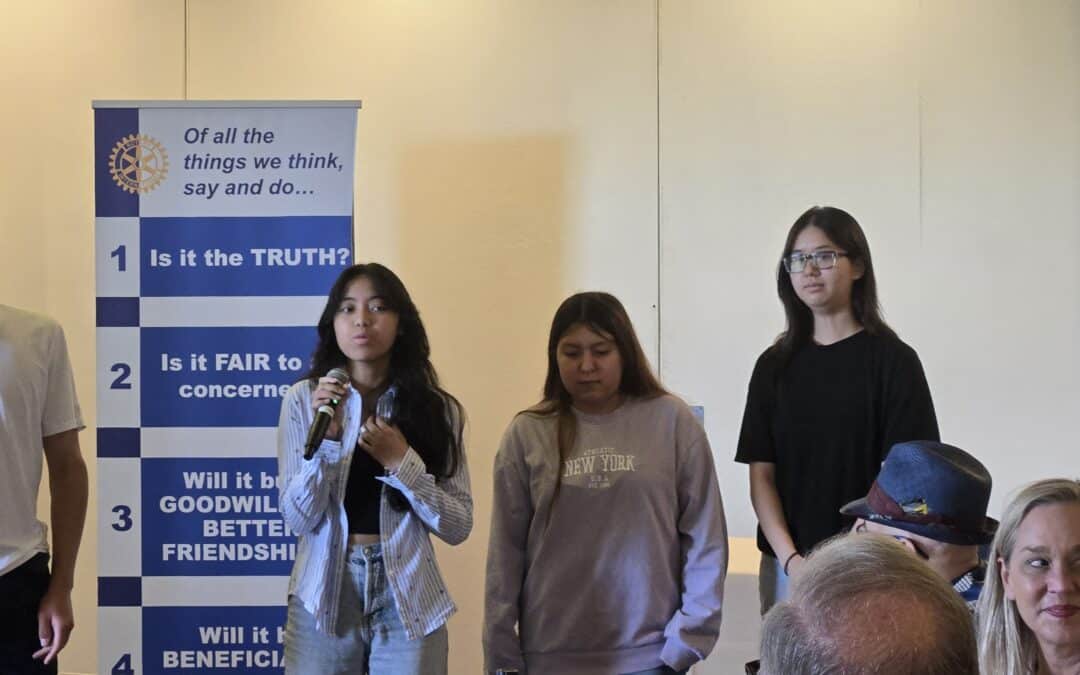 4 Way Test Competition Leads to College Scholarships